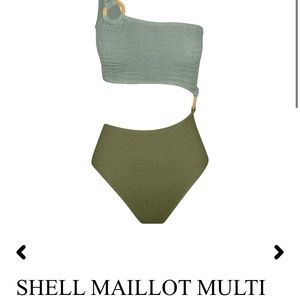 CLEONIE SHELL MAILLOT MULTI